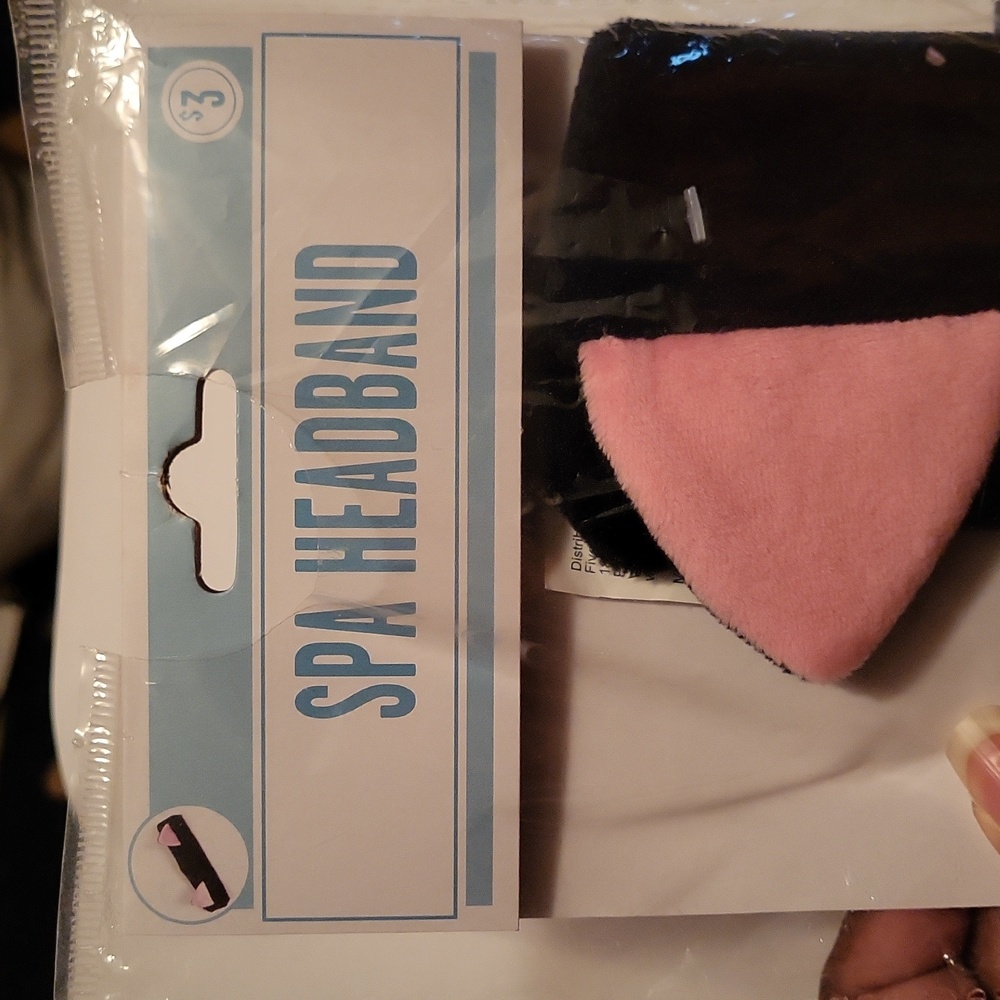 Cat ear spa headband - Picture 2 of 3